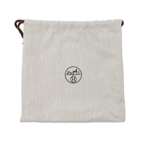 HERMES Bandouliere Size 2"/33.5" Swift Leather/Canvas Blue Indigo/Blue Saphir - Picture 11 of 11